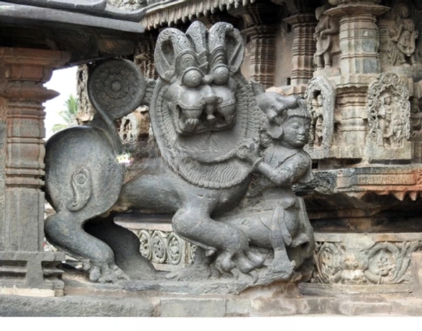 Detailed Stone Carving